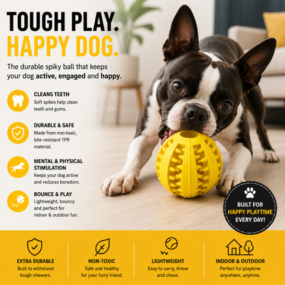 Interactive Suction Cup Dog Toy